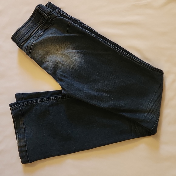 Vintage Y2K Blue ASPHALT Pocketless Jeans Size 7 Wide Flare Hippie Boho Retro - Picture 13 of 13